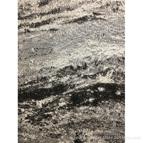Modern Emboss Wall Paper PVC Wallpaper Hot Sale